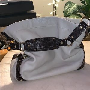 Coach leather bucket bag